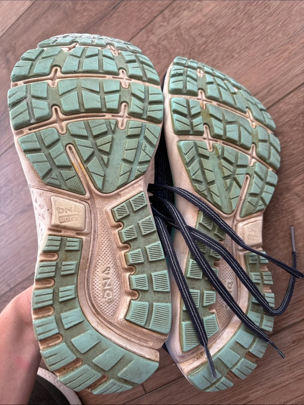 Brooks Women's Ghost 11 Navy and Teal Running Shoes Stability